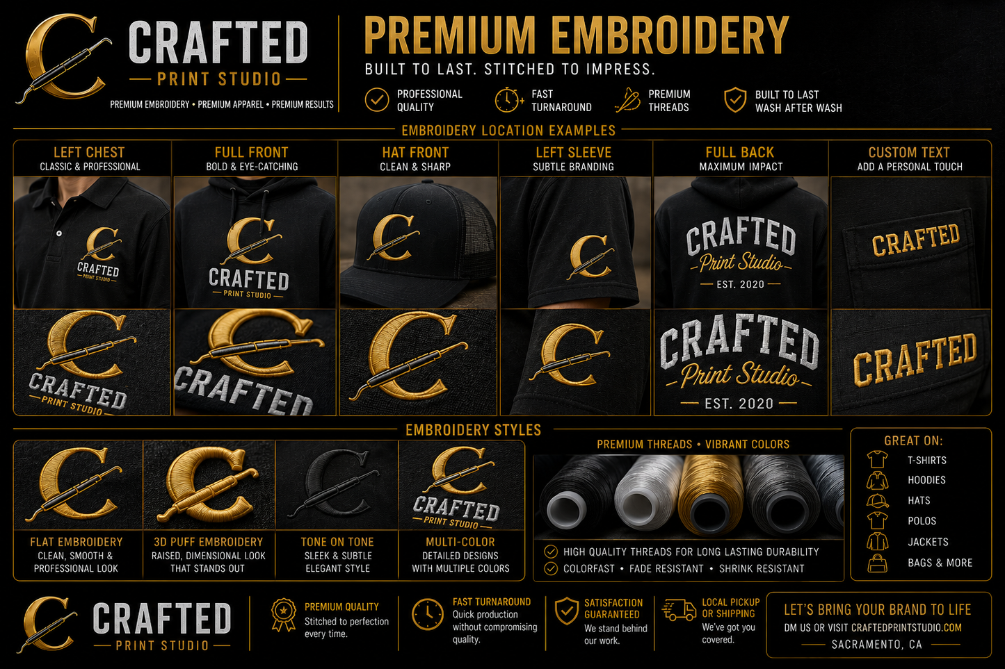 Custom Embroidery Service