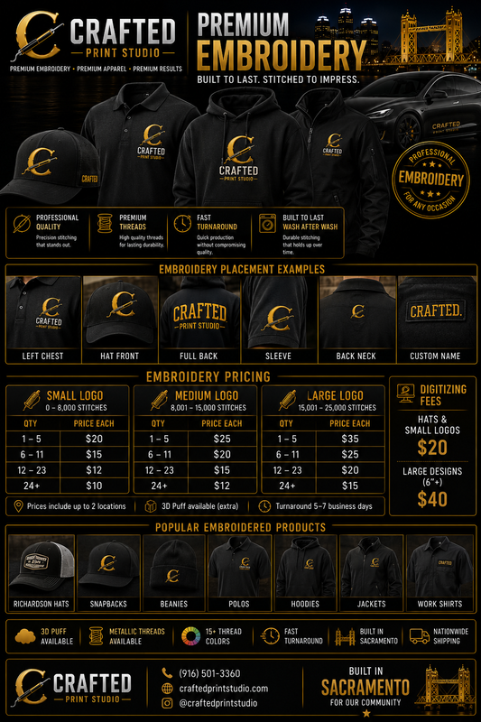 Custom Embroidery Service